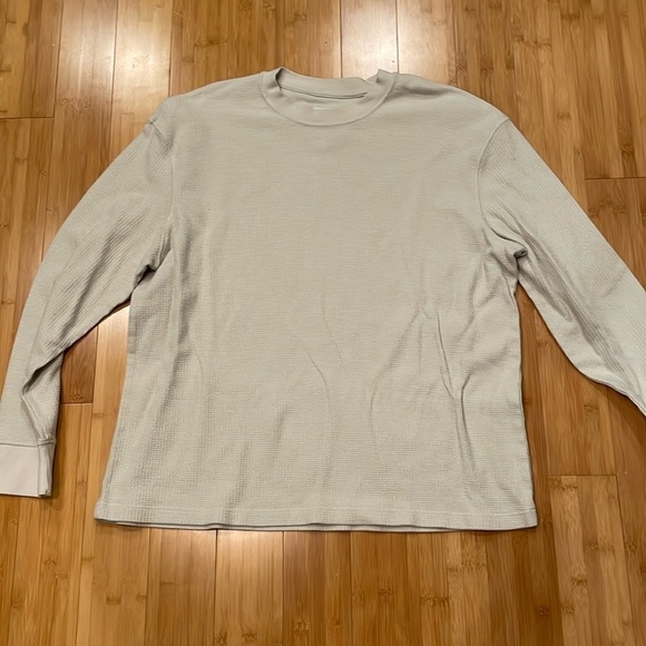 Goodfellow & Co Long Sleeve Cream XXL T-shirt - Picture 1 of 6